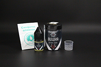 Ароматизатор DARK X SIZE XL SHORT+ "Вишня" (на 30мл)  + флакон 30мл